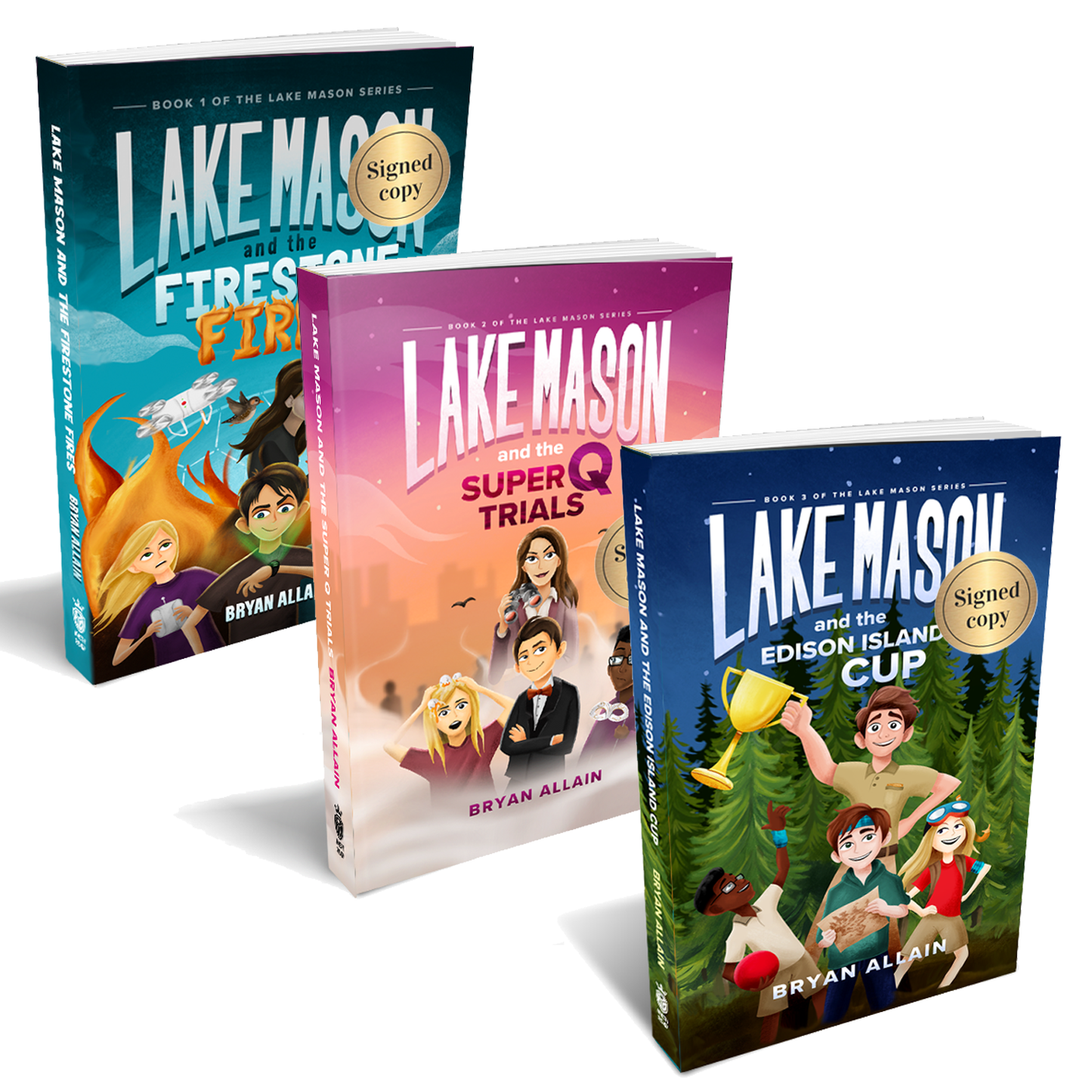 Lake Mason 3-PACK (3 SIGNED PAPERBACKS)